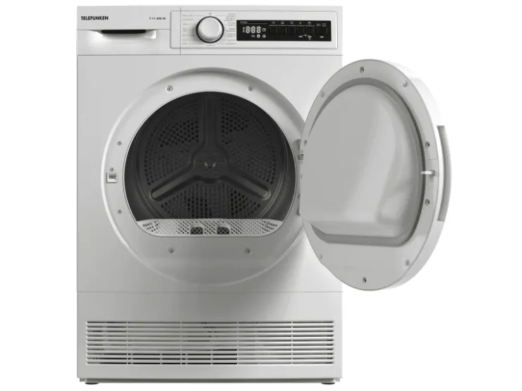 Outlet Telefunken Kondenstrockner 7kg mit 15 Programmen Knitterschutz Startzeitvorwahl T-11-400-W