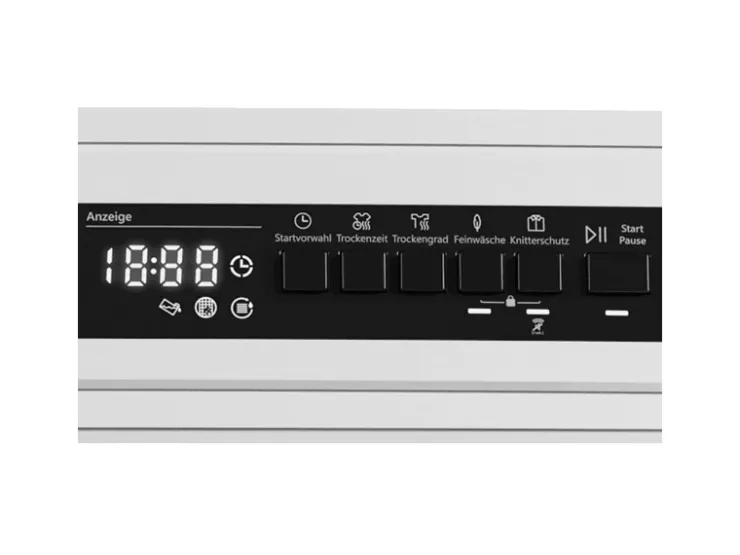 Outlet Telefunken Kondenstrockner 7kg mit 15 Programmen Knitterschutz Startzeitvorwahl T-11-400-W