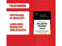 Telefunken Waschmaschinen<Waschmaschine 7kg Frontlader 1400 U/Min Inverter Motor Schontrommel 15 Programme Weiß W714A1W