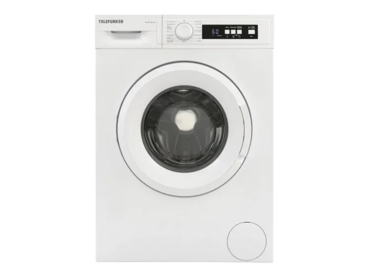 Telefunken Waschmaschine 5kg 1000 U/Min. Frontlader Schontrommel Überlaufschutz 15 Programme W-01-52-W weiß