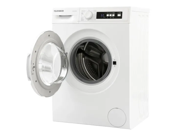 Telefunken Waschmaschine 5kg 1000 U/Min. Frontlader Schontrommel Überlaufschutz 15 Programme W-01-52-W weiß