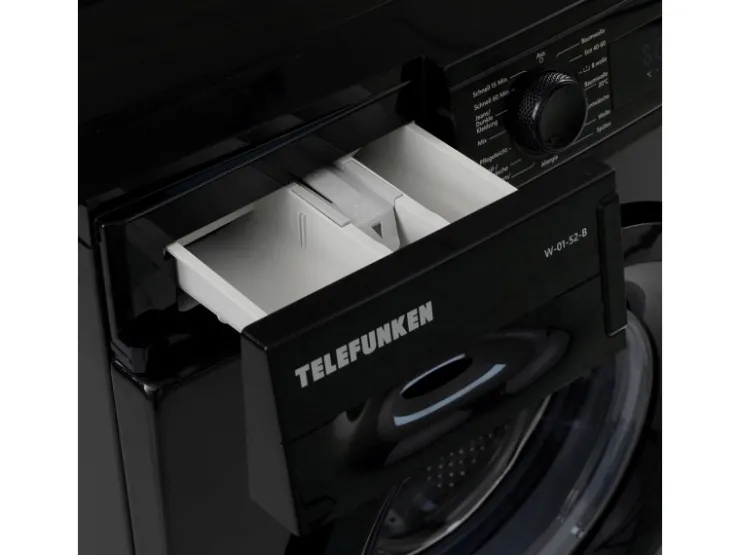Best Telefunken W-01-52-B Waschmaschine 5 kg Frontlader 1000 U/Min 15 Programme Mengenautomatik Überlaufschutz