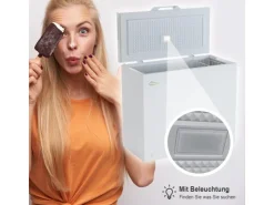 Tronitechnik Gefrierschränke|Kühlschränke<Gefriertruhe Kühltruhe Borgar Pro Mit 2In1 Gefrier- Und Kühlfunktion | 210 Liter 223Kwh/Jahr | Led-Licht