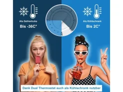 Discount Tronitechnik Gefriertruhe Kühltruhe Borgar Pro Mit 2In1 Gefrier- Und Kühlfunktion | 160 Liter 184Kwh/Jahr Led Griff