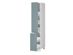 Clearance Vicco Apothekerschrank R-Line Medizinschrank für die Küche Blau-Grau/Weiß 30 cm Blaugrau