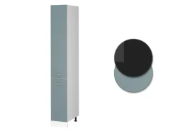 Clearance Vicco Apothekerschrank R-Line Medizinschrank für die Küche Blau-Grau/Weiß 30 cm Blaugrau