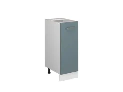 Clearance Vicco Apothekerschrank R-Line Blau-Grau/Weiß 30 cm ohne Arbeitsplatte Blaugrau