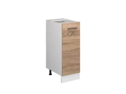 Küchenschränke<Vicco Apothekerschrank R-Line Medizinschrank für die Küche Sonoma/Weiß 30 cm ohne Arbeitsplatte Sonoma Eiche
