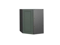 Vicco Eckhängeschrank Fame-Line Küchen-Eckschrank Grün-Gold Landhaus/Anthrazit 57 cm Küchen-Ordnungssysteme|Küchenregale