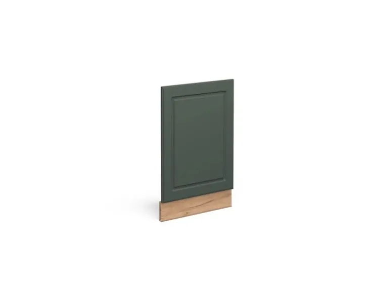 Einbauküchen<Vicco Frontblende Fame-Line Grün-Gold Landhaus/Goldkraft Eiche 45 cm ohne Arbeitsplatte Dunkelgrün