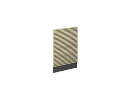 Einbauküchen<Vicco Geschirrspülblende Fame-Line Eiche Paneel 45 cm Brauhaus Eiche