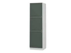Discount Vicco Herdumbauschrank Fame-Line Herdschrank Grün-Gold Landhaus/Weiß 60 cm Dunkelgrün
