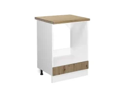 Sale Vicco Herdumbauschrank R-Line Herdschrank Landhaus/ 60 cm Weiß