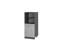 Herde<Vicco Herdumbauschrank R-Line Herdschrank 60 cm Beton