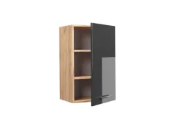 Sale Vicco Hängeschrank Fame-Line Hochglanz/Goldkraft Eiche 45 cm Pfannen|Küchenschränke