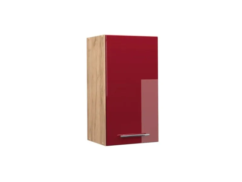 Discount Vicco Hängeschrank Fame-Line Bordeaux Hochglanz/Goldkraft Eiche 40 cm Küchenschränke