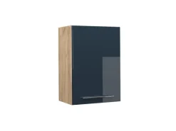 Clearance Vicco Hängeschrank Fame-Line Hochglanz/Goldkraft Eiche 50 cm Küchenschränke