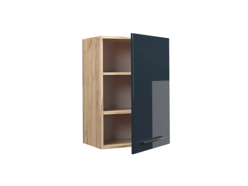 Clearance Vicco Hängeschrank Fame-Line Hochglanz/Goldkraft Eiche 50 cm Küchenschränke