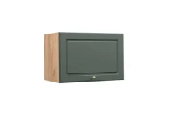 Hot Vicco Hängeschrank Fame-Line Grün-Gold Landhaus/Goldkraft Eiche 60 cm Flach Dunkelgrün