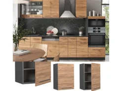 Best Vicco Hängeschrank Fame-Line Hängender Küchenschrank Goldkraft /Anthrazit 50 cm Küchenschränke|Einbauküchen