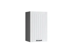 Clearance Vicco Hängeschrank Fame-Line Hängender Küchenschrank Landhaus/Anthrazit 45 cm Weiß
