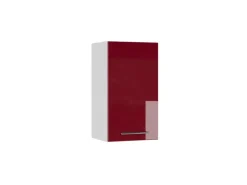 Küchenschränke<Vicco Hängeschrank Fame-Line Hängender Küchenschrank Bordeaux Hochglanz/Weiß 40 cm Bordeaux-Glanz
