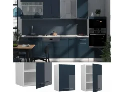 Best Vicco Hängeschrank Fame-Line Hängender Küchenschrank Hochglanz/Weiß 50 cm Küchenschränke