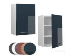 Best Vicco Hängeschrank Fame-Line Hängender Küchenschrank Hochglanz/Weiß 50 cm Küchenschränke
