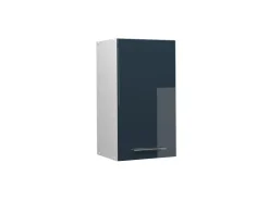 Vicco Hängeschrank Fame-Line Hängender Küchenschrank Hochglanz/Weiß 40 cm Dunkelblau