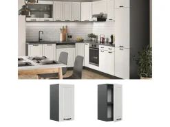 Hot Vicco Hängeschrank R-Line Hängender Küchenschrank Blau-Grau/Weiß 30 cm Pfannen|Küchenschränke