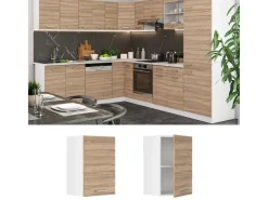 Best Vicco Hängeschrank R-Line Hängender Küchenschrank Sonoma/Weiß 40 cm Sonoma Eiche