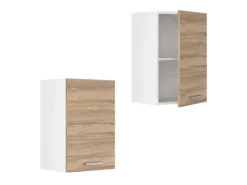 Best Vicco Hängeschrank R-Line Hängender Küchenschrank Sonoma/Weiß 40 cm Sonoma Eiche