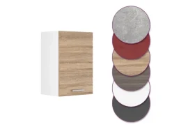 Best Vicco Hängeschrank R-Line Hängender Küchenschrank Sonoma/Weiß 40 cm Sonoma Eiche