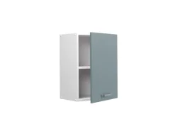 Outlet Vicco Hängeschrank R-Line Hängender Küchenschrank Blau-Grau/Weiß 45 cm Blaugrau