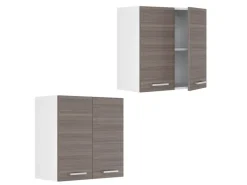 Sale Vicco Hängeschrank R-Line Hängender Küchenschrank Grau/Weiß 60 cm Edelgrau