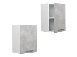 Outlet Vicco Hängeschrank R-Line Hängender Küchenschrank /Weiß 45 cm Küchenschränke
