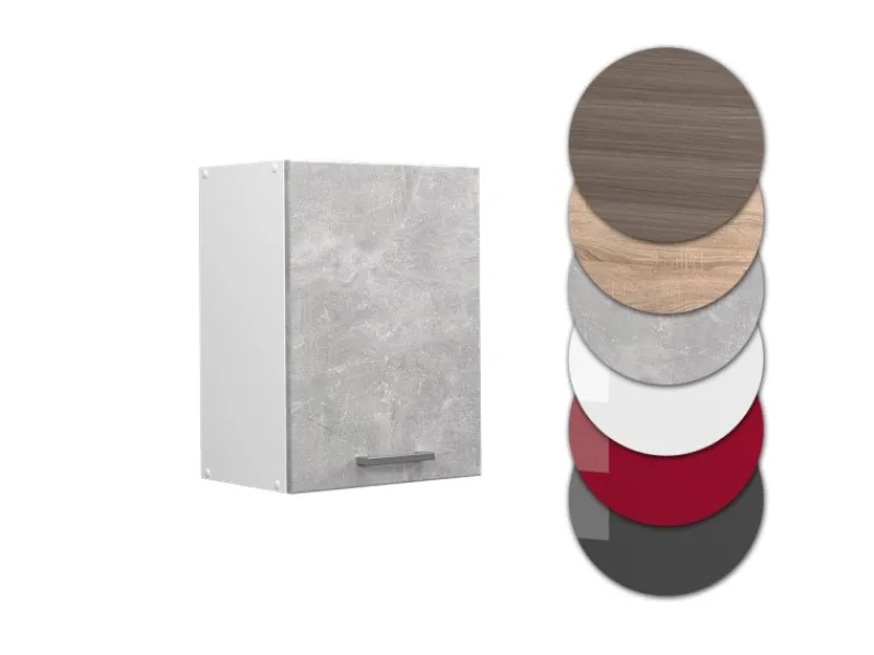 Outlet Vicco Hängeschrank R-Line Hängender Küchenschrank /Weiß 45 cm Küchenschränke