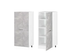 Sale Vicco Hochschrank R-Line Küchenkommode /Weiß 60 cm Küchenschränke