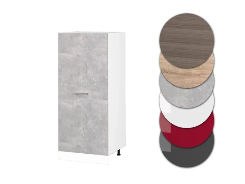 Sale Vicco Hochschrank R-Line Küchenkommode /Weiß 60 cm Küchenschränke