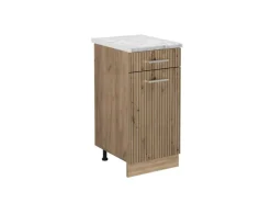 Discount Vicco Küchenunterschrank R-Line Schubladenschrank für die Küche /Anthrazit 30 cm AP Anthrazit Pfannen