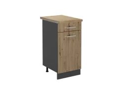 Sale Vicco Küchenunterschrank R-Line Artisan-Eiche/Anthrazit 40 cm AP Eiche Artisan Eiche