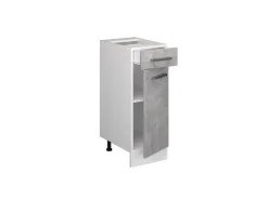 Online Vicco Küchenunterschrank R-Line Schubladenschrank für die Küche /Weiß 30 cm ohne Arbeitsplatte Küchenschränke