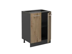 Sale Vicco Küchenunterschrank R-Line Artisan-Eiche/Anthrazit 60 cm ohne Arbeitsplatte Kücheninseln