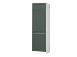 Discount Vicco Kühlumbauschrank Fame-Line Hochschrank für die Küche Grün-Gold Landhaus/Weiß 60 cm Kühlschränke|Küchenschränke