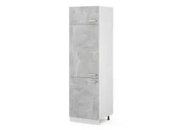 Online Vicco Kühlumbauschrank R-Line Hochschrank für die Küche /Weiß 60 cm Beton