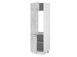 Online Vicco Kühlumbauschrank R-Line Hochschrank für die Küche /Weiß 60 cm Beton