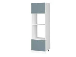 Küchenregale|Küchenschränke<Vicco Mikrowellenschrank R-Line Küchenregal für die Mikrowelle Blau-Grau/Weiß 60 cm Blaugrau