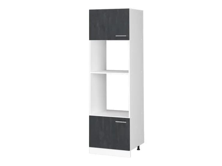 Sale Vicco Mikrowellenschrank R-Line Küchenregal für die Mikrowelle Schwarz Beton/Weiß Beton Anthrazit