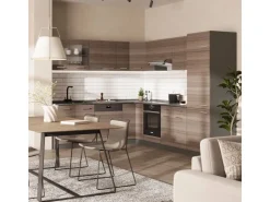 Winkelküchen|Herde<Vicco R-Line Eckküche /Anthrazit 227 x 287 cm ohne Arbeitsplatte ohne E-Geräte Edelgrau