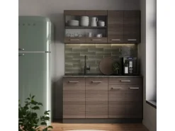 Online Vicco R-Line Küchenzeile /Anthrazit 140 cm AP Eiche ohne E-Geräte Edelgrau